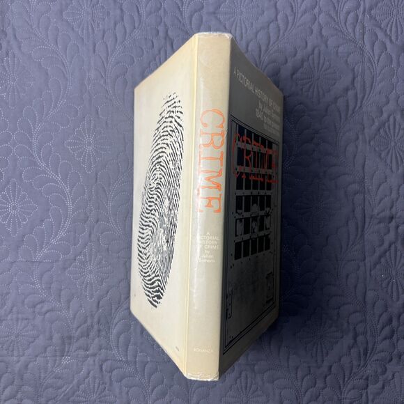 A Pictorial History Of Crime By Julian Symons 1840 To The Present Book 1966 FE - Picture 3 of 7